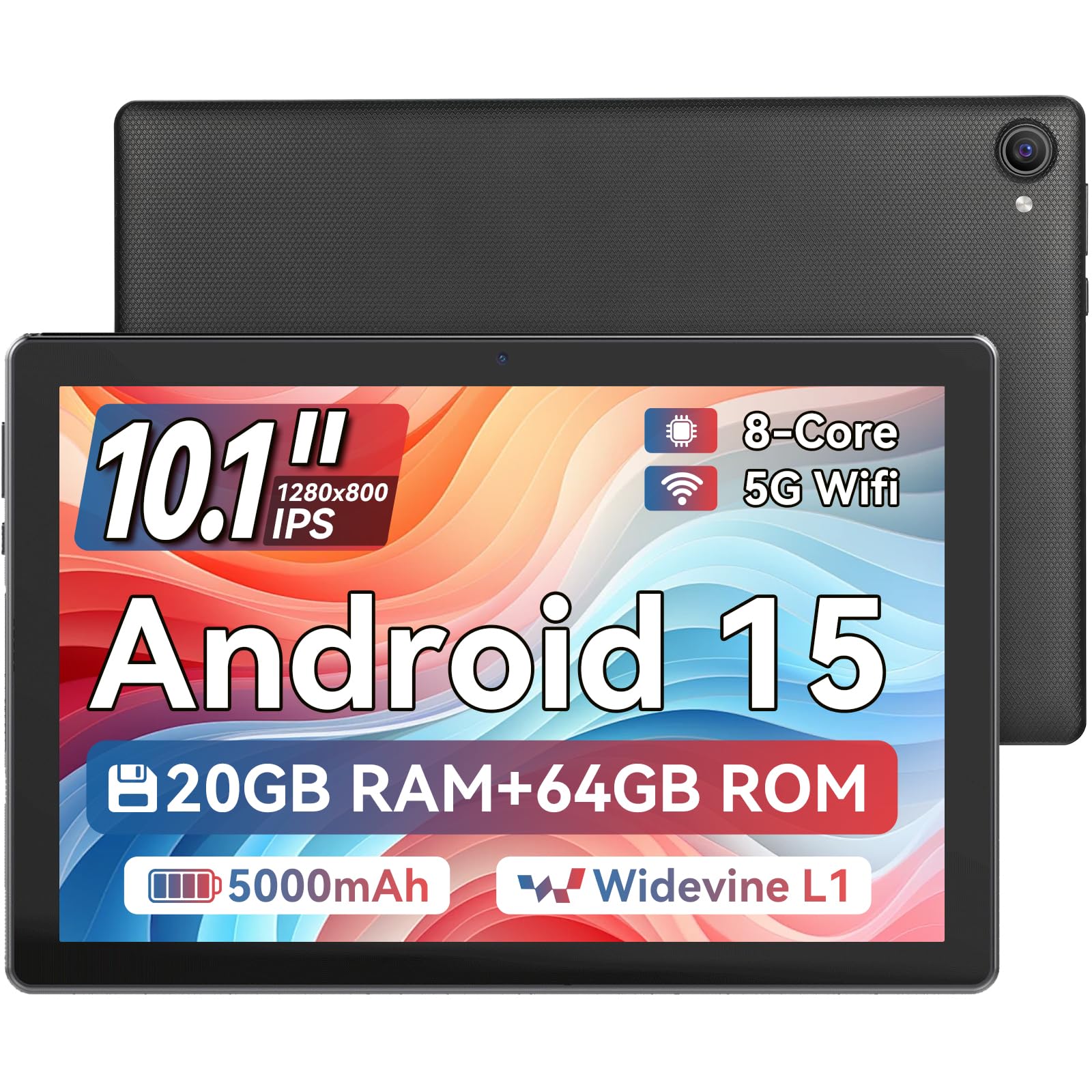 Tablet, 10.1 Inch Android 15 Tablet with 30GB RAM 128GB ROM sold price at auction in Canada