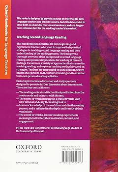 Amazon.com: Teaching Second Language Reading (Oxford Handbooks for