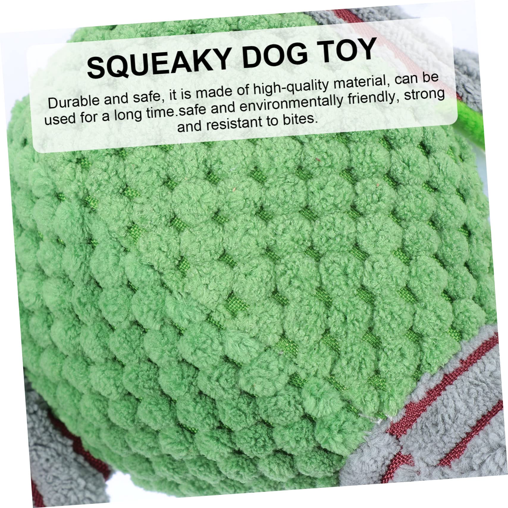 BESPORTBLE 2piezas Juguete Chirriante De Peluche para Perros para Cachorros y Perros Medianos Resistente Mordidas Diseño Ergonómico para Limpieza para Jugar Casa y Fiestas De Mascotas