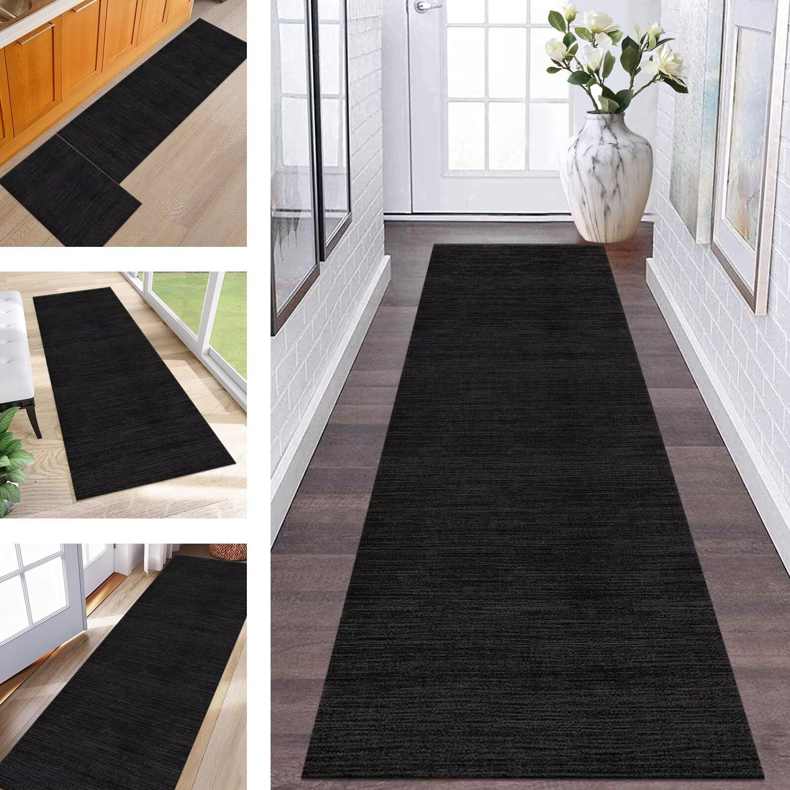 Tapis de couloir lavable idéal pour une entrée ou une chambre