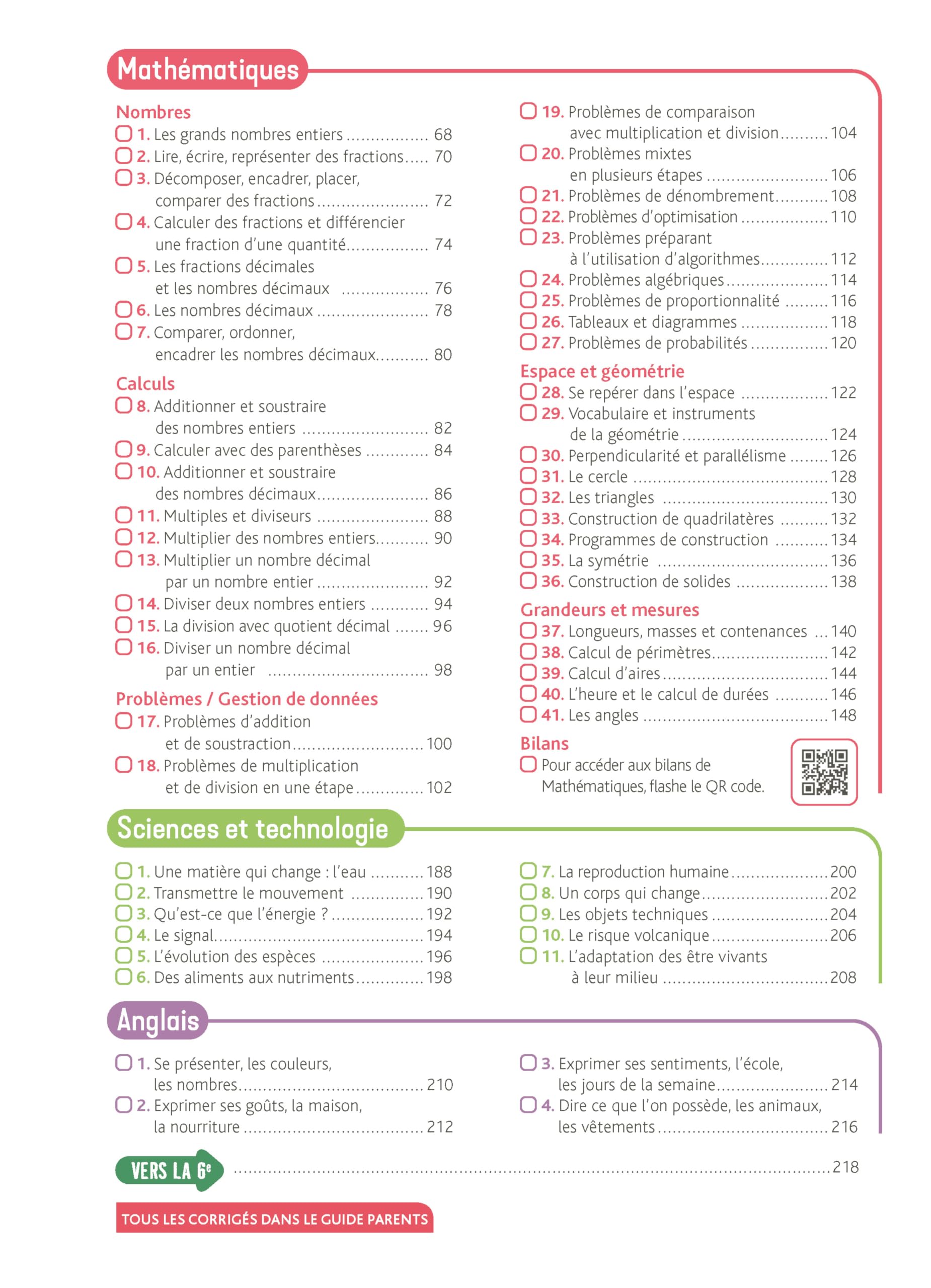 Je comprends tout CM2 - Tout en un : cours & exercices, corrigés + ardoise effaçable, préparation entrée en 6e (10-11 ans) - Programme officiel