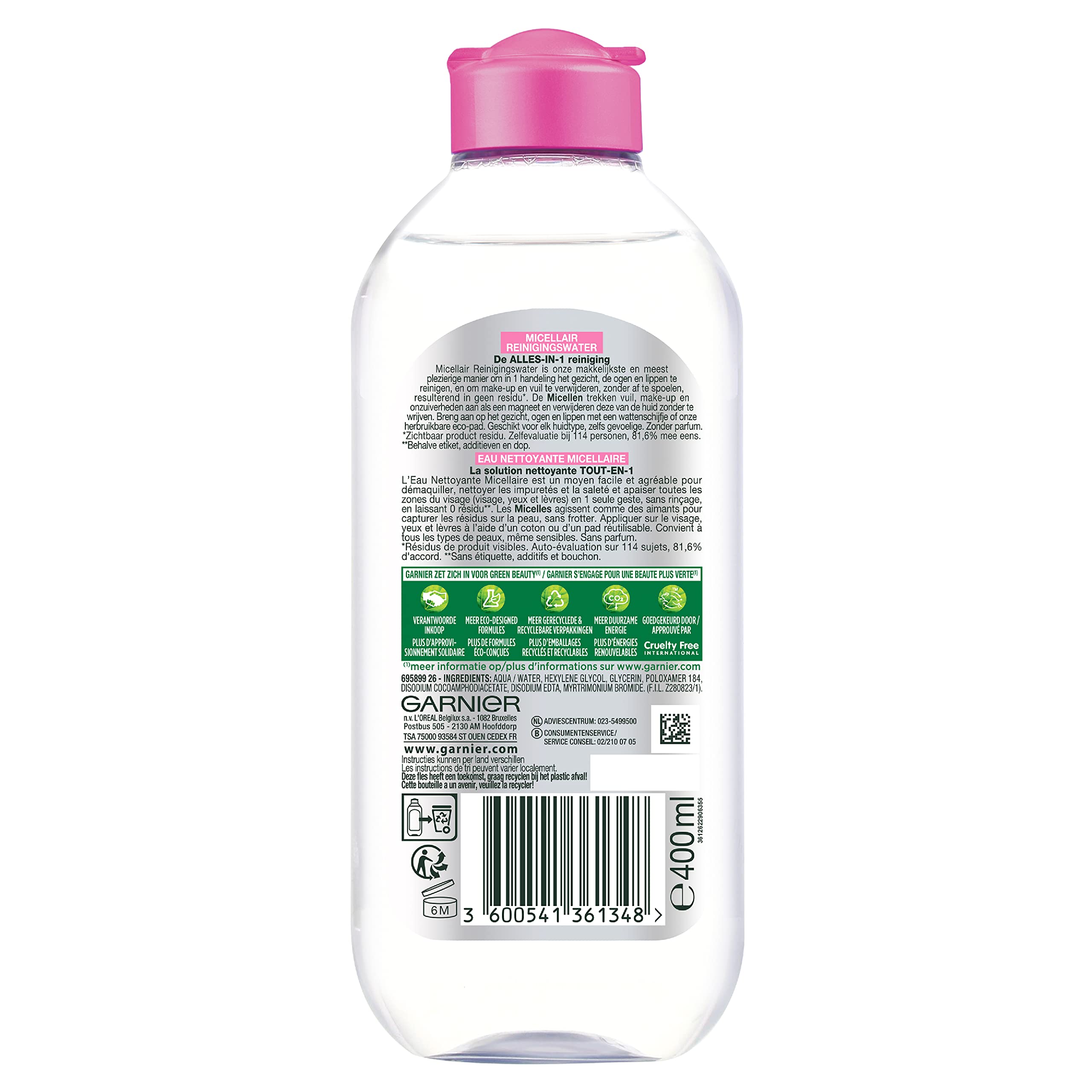 Garnier Skin Naturals Woda Micelarna, 400 ml