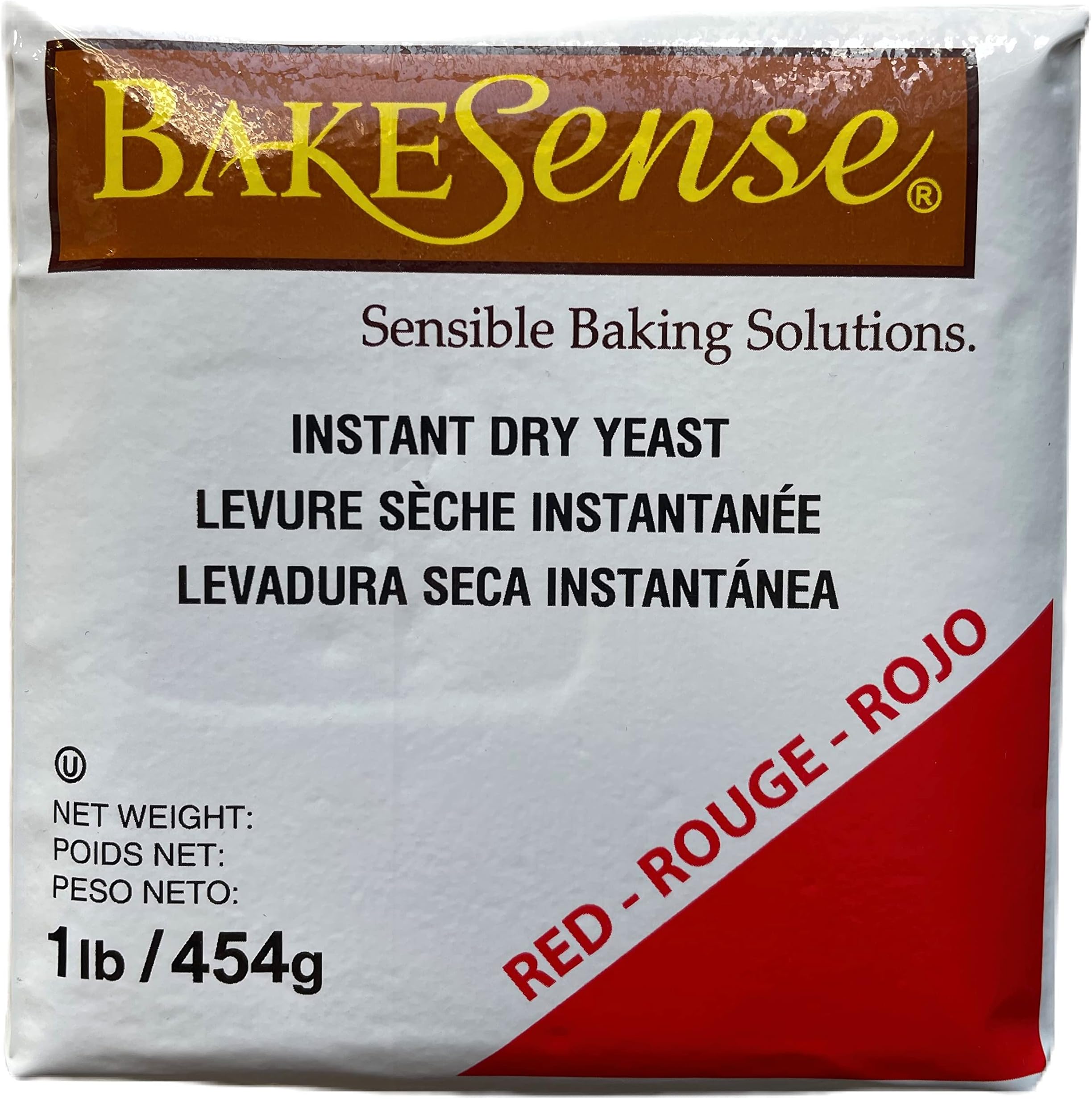 BakeSese Instant Dry Yeast (Red) all-around baking, Perfectly-Risen Baked Goods, Compare to Saf Instant Yeast (Red)