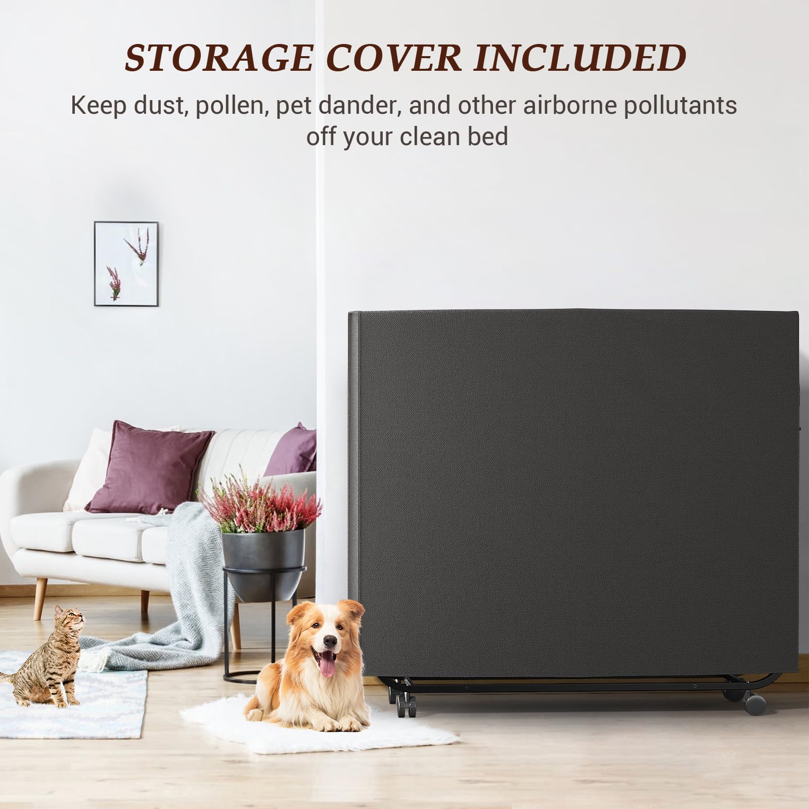 Homieasy Folding Bed with Mattress, 75