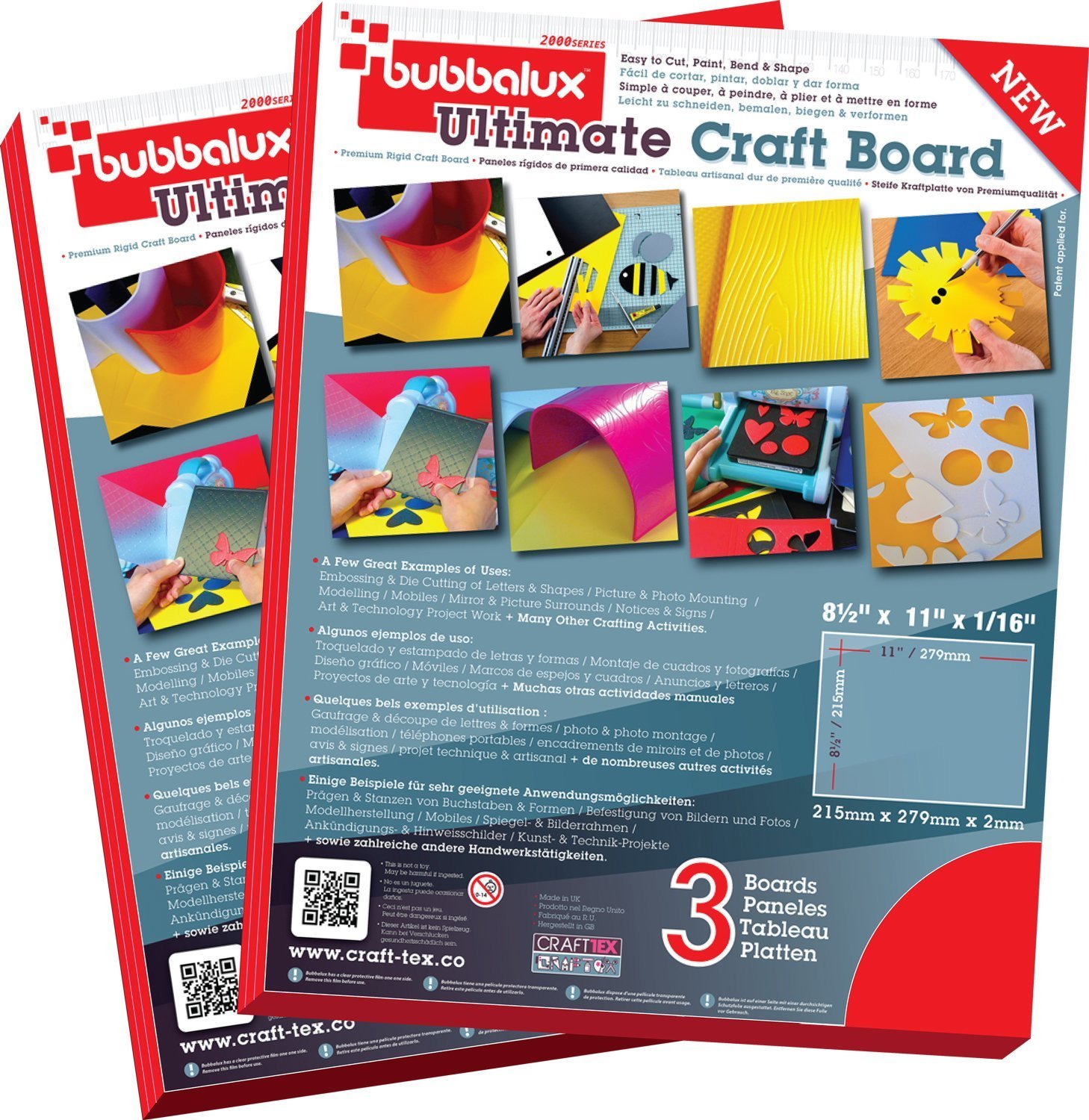 Vinyle Herzrot Craftex Bubba Lux fpbu118rd2 bastel arc scrapbooking