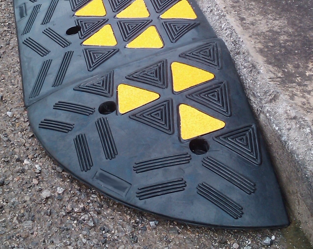 RKR-1E Rampa de Caucho Rubber Parte Fin 10 cm (Paquete de 1)