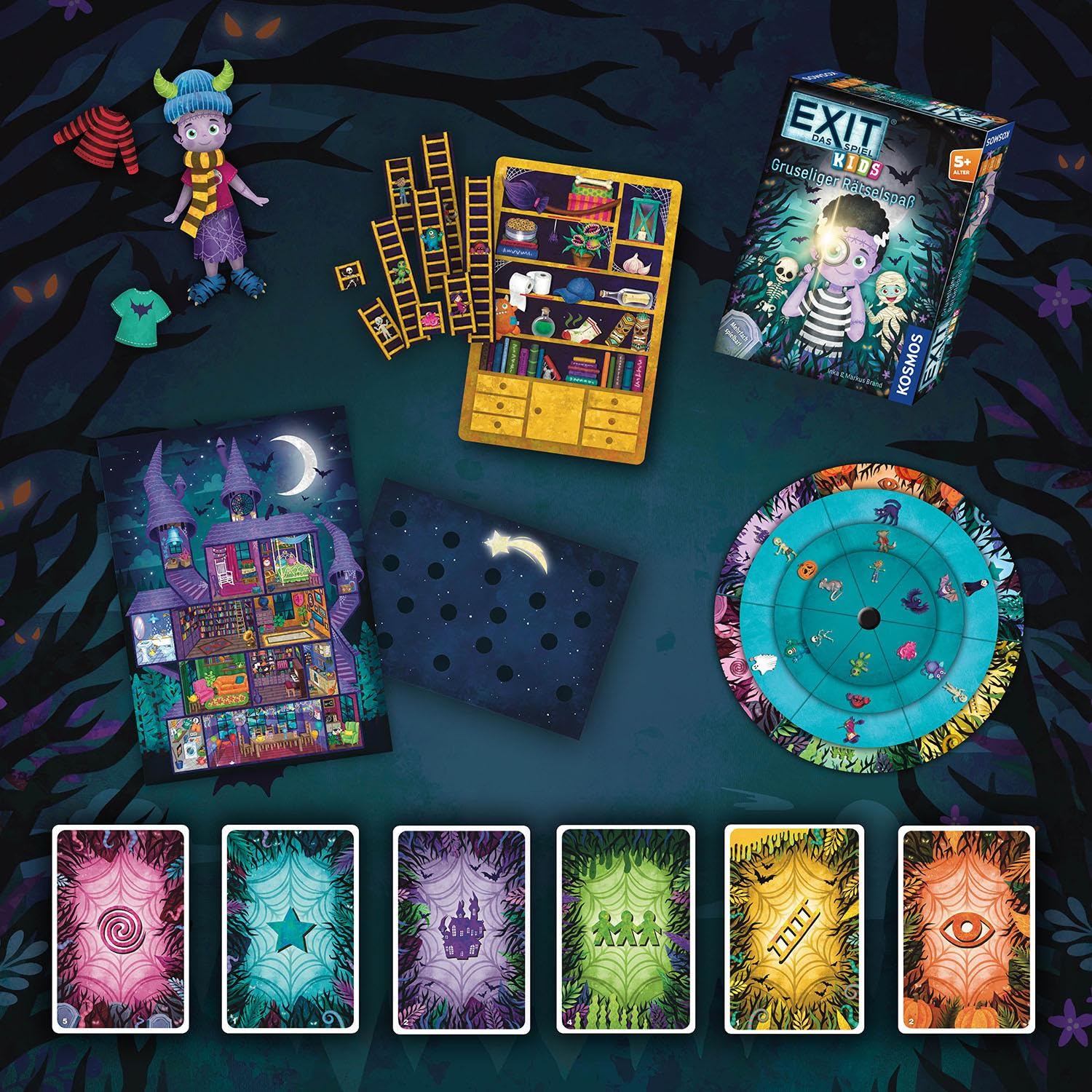 Exit® - Das Spiel - Kids: Gruseliger Rätselspaß: Spiel