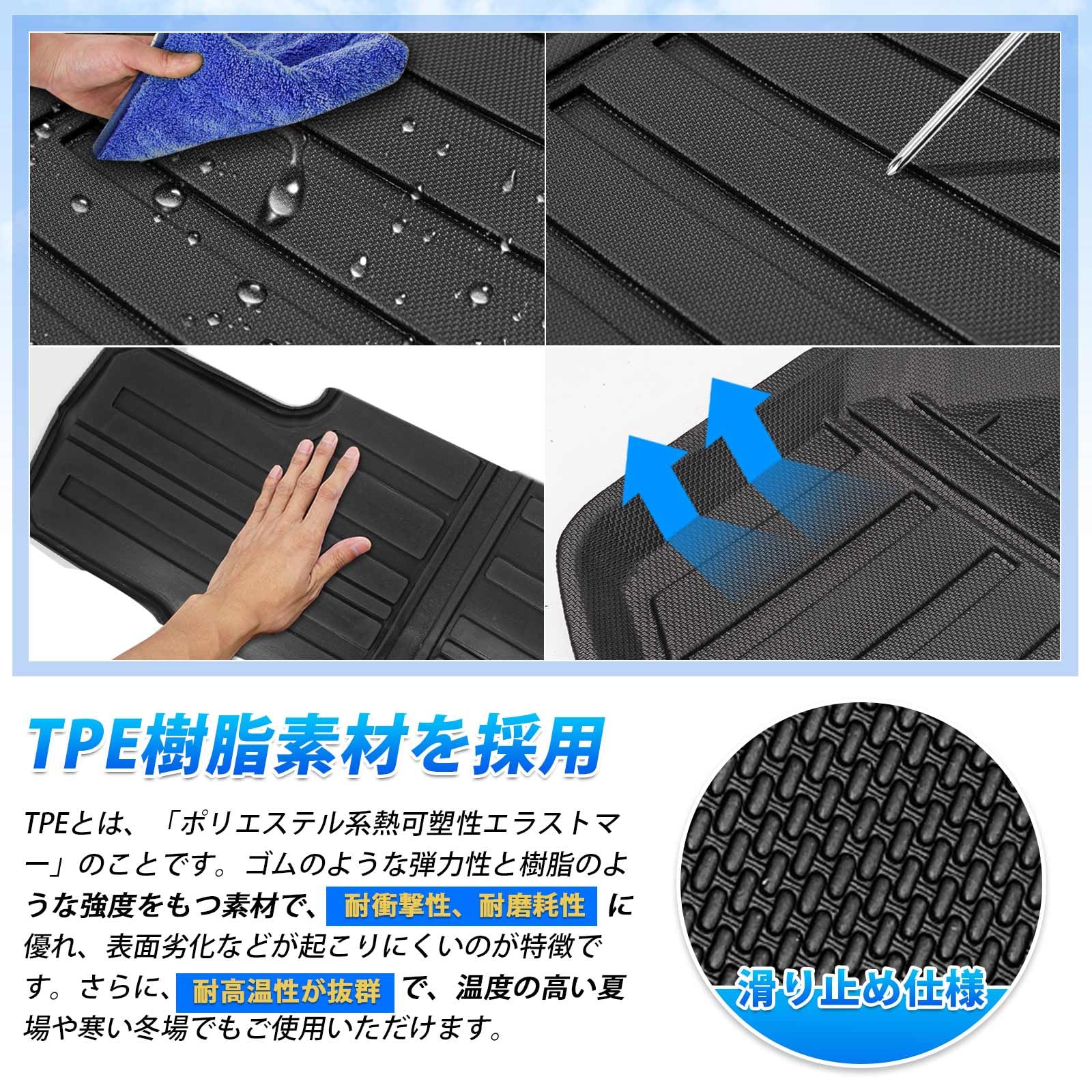 オプション品 ランドクルーザー 300系 フロアマット フロア マット 3D 新型