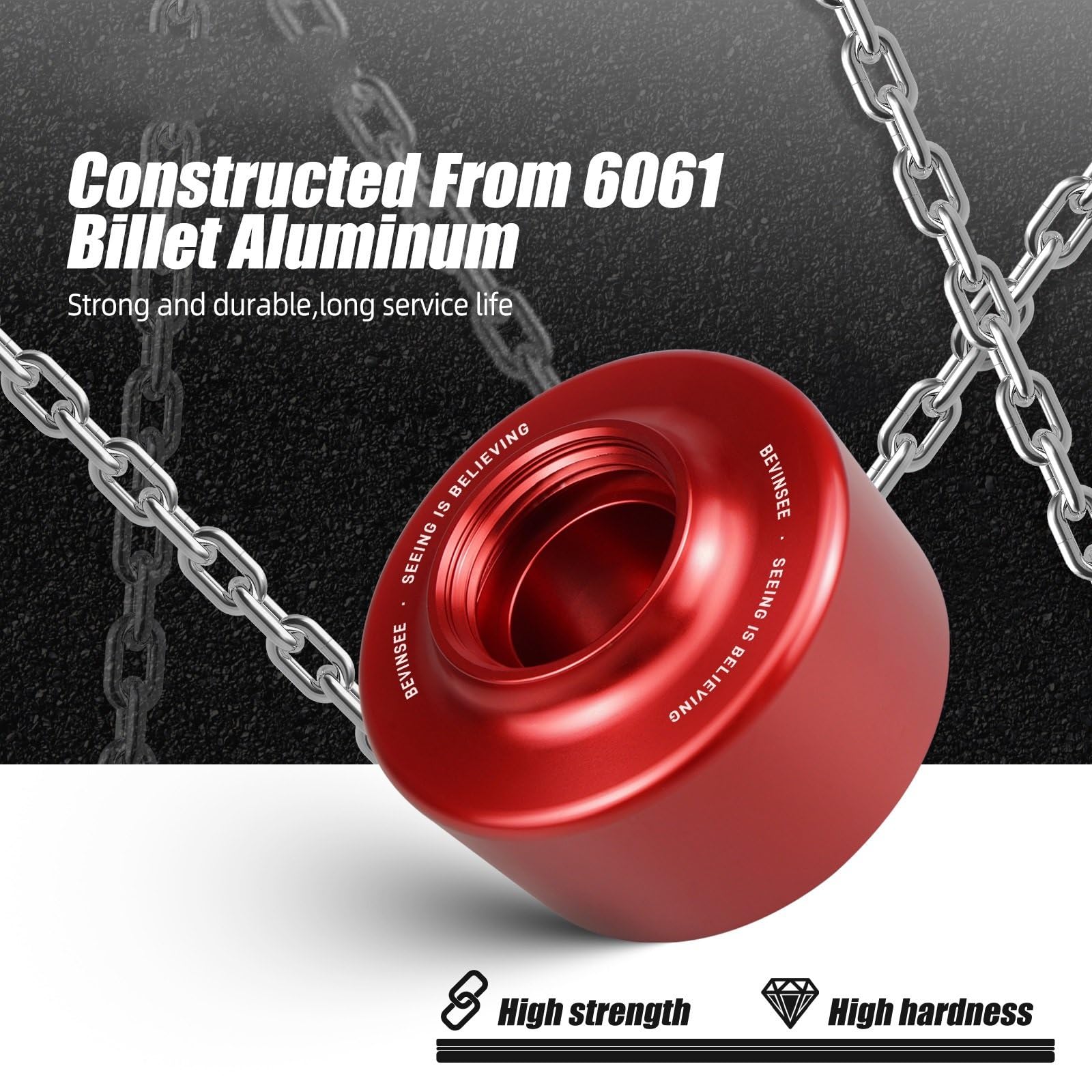 Juego de depósito de dirección asistida de aluminio Compatible con Bmw E46 E36 E90 E92 E93 E91 E60 E39 E64 E87 E88 E38 E65 depósito de dirección hidráulica