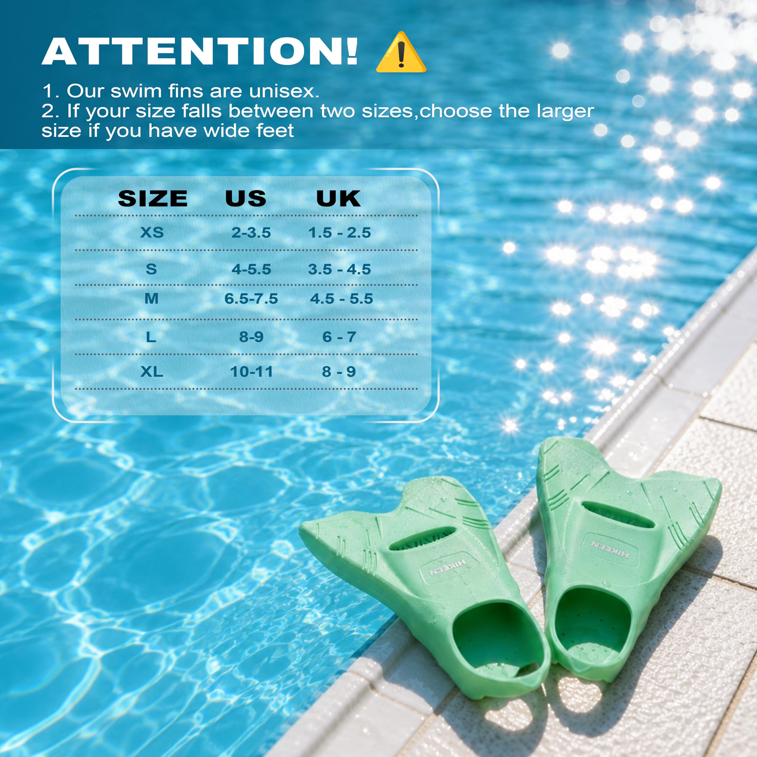 Boosteady Pinne da nuoto con tacco aperto – Pinne in silicone a lama corta per adulti e ragazzi, design a bassa resistenza con drenaggio delle dita, include borsa per il trasporto in rete