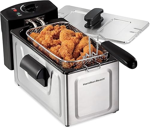 Hamilton Beach 35210 deep fryer, Stainless Steel