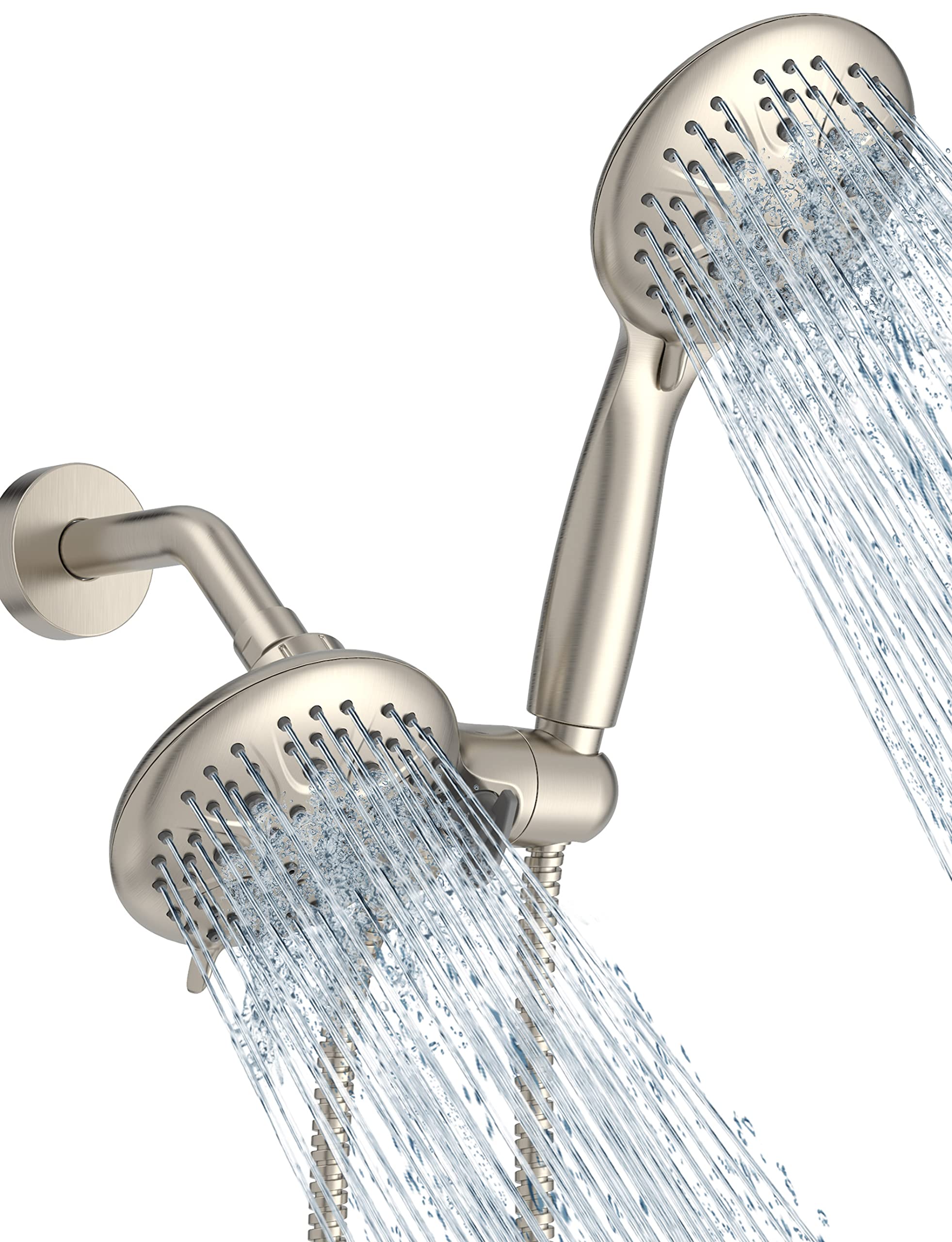 SR SUN RISE Dual Shower Head Combo High Pressure Patented 3Way Rain