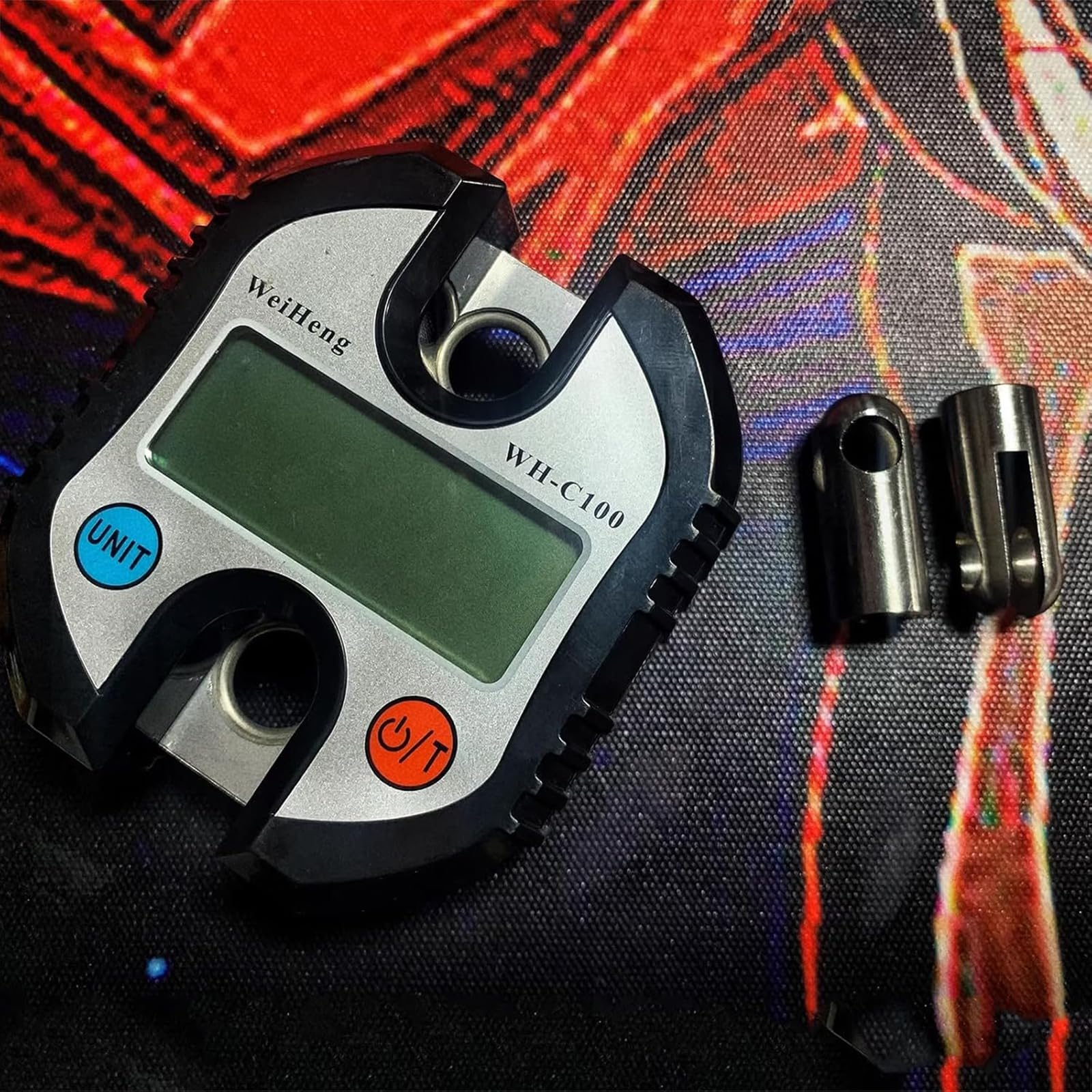 Dinamómetro digital de mano, probador de fuerza de agarre con mango ajustable, carga máxima de 150 kg, ejercitador de agarre de mano para entrenamiento muscular de muñeca, antebrazo y dedos, prueba de