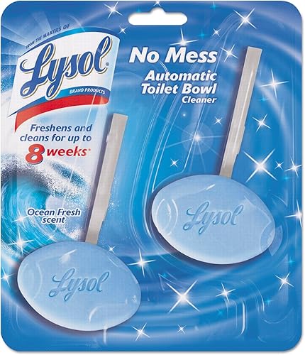 Miniatura 1 de LYSOL - Limpiador automático para inodoros aroma fresco al océano 2 unidades