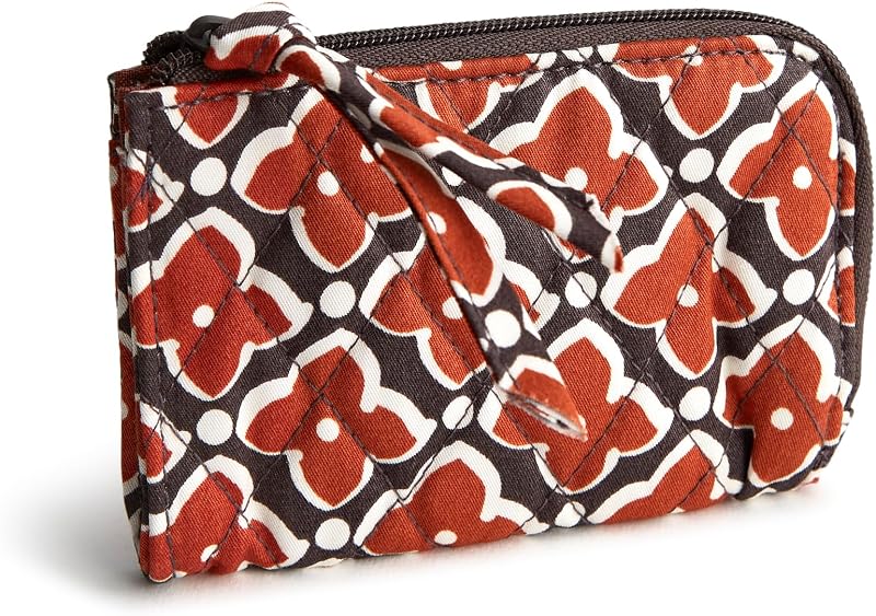 Women's Premium Cotton Zip Card Pouch