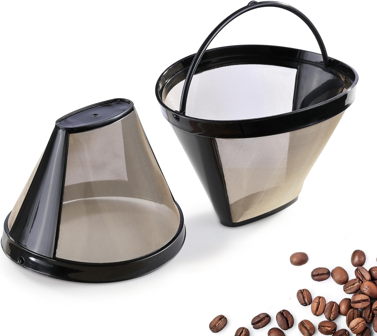 2 Pack Reusable Coffee Filters,...