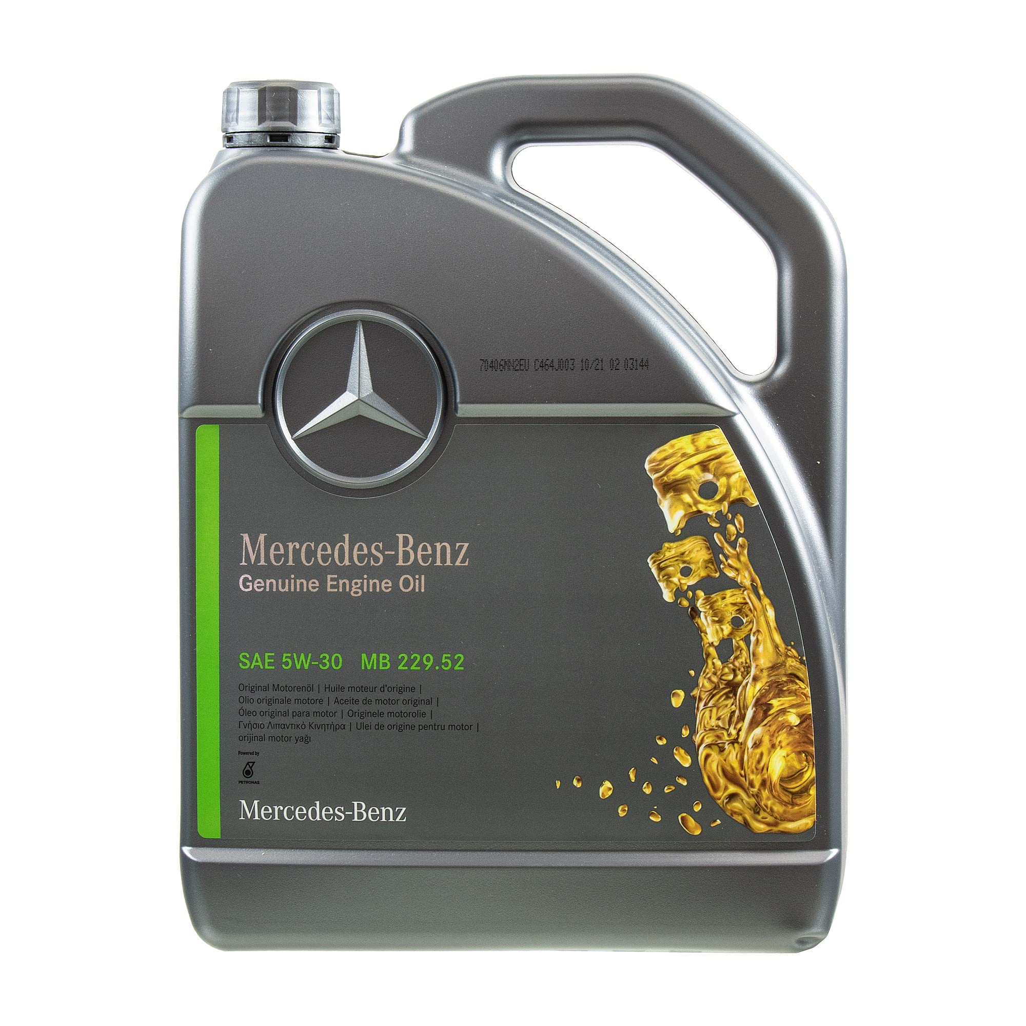 Aceite de motor sintético Diederichs 5W-30 229.52 A 001 989 37 01 BGA4, 10 l MB