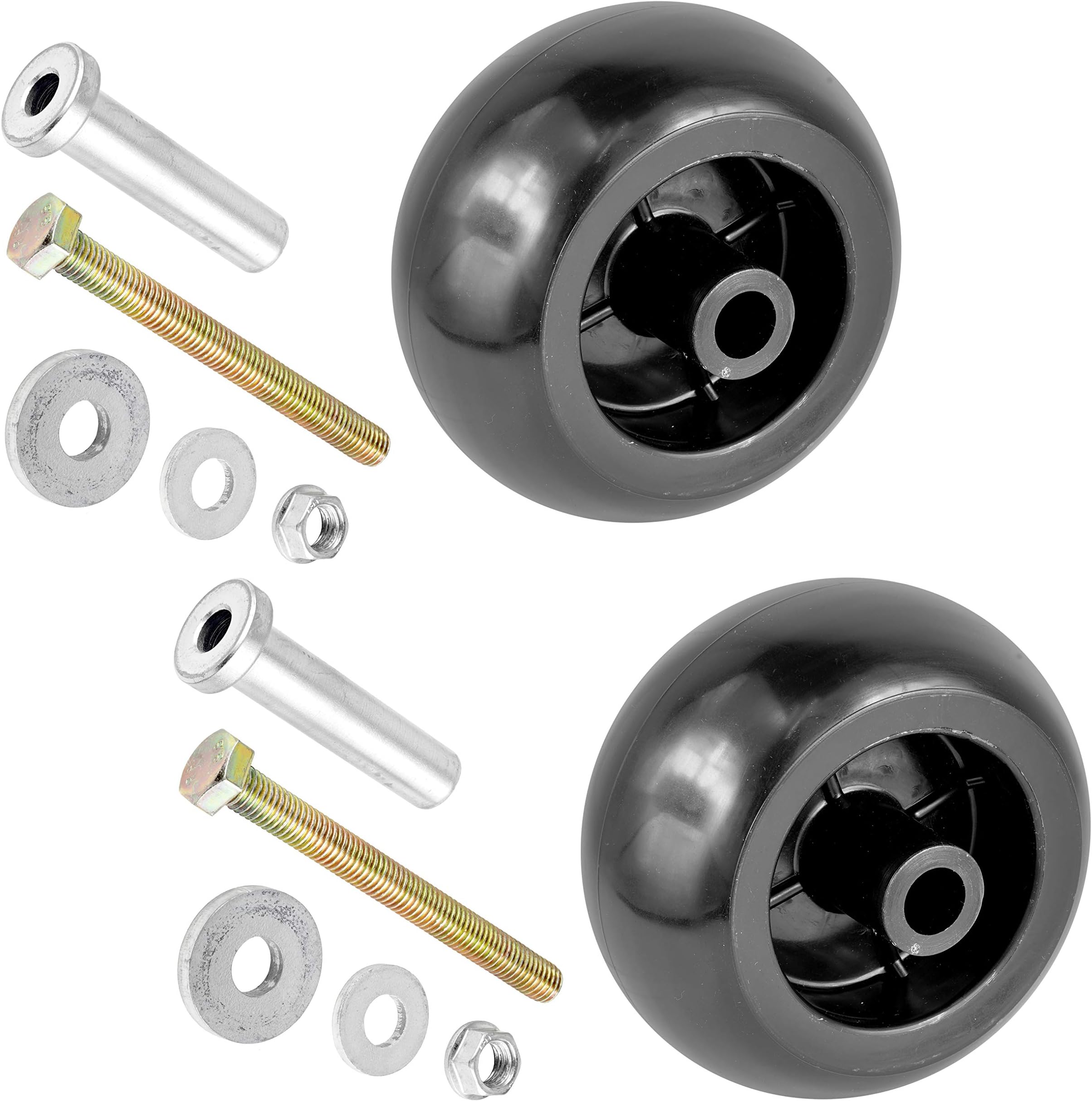 Caltric2 Deck Wheel Compatible with Wright MFG 72490005 72490001