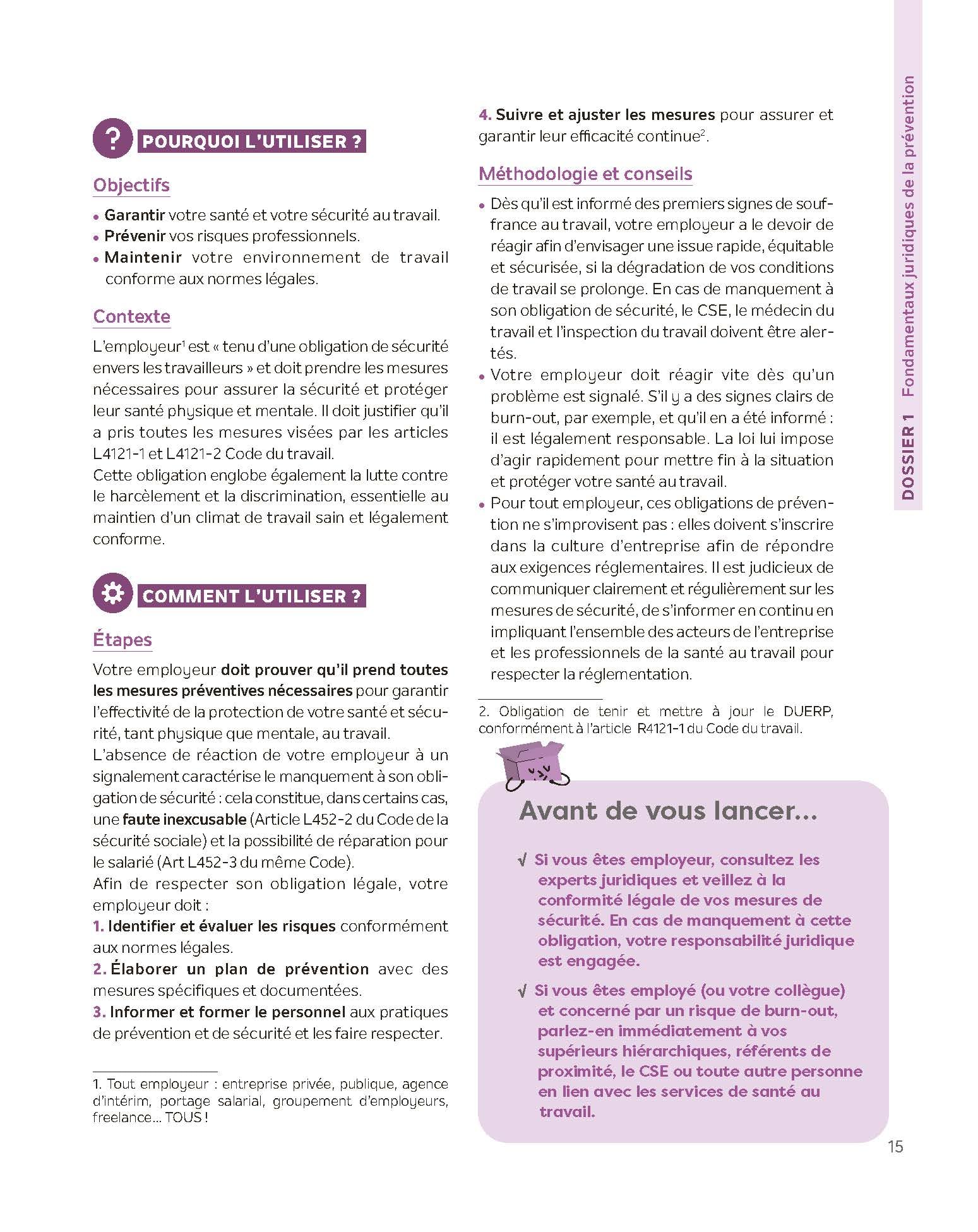 La boîte à outils de l'après burn-out: 78 outils clés en main