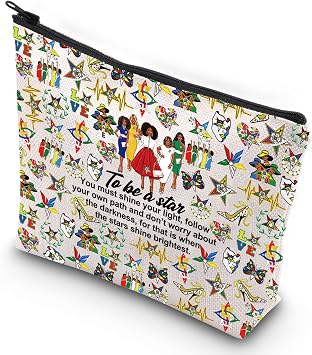 G2TUP Sisterhood Makeup Bag Sorority Sister Gift To Be A Star Sisterhood Cosmetic Bag Greek Sorority Merch Be a Star New