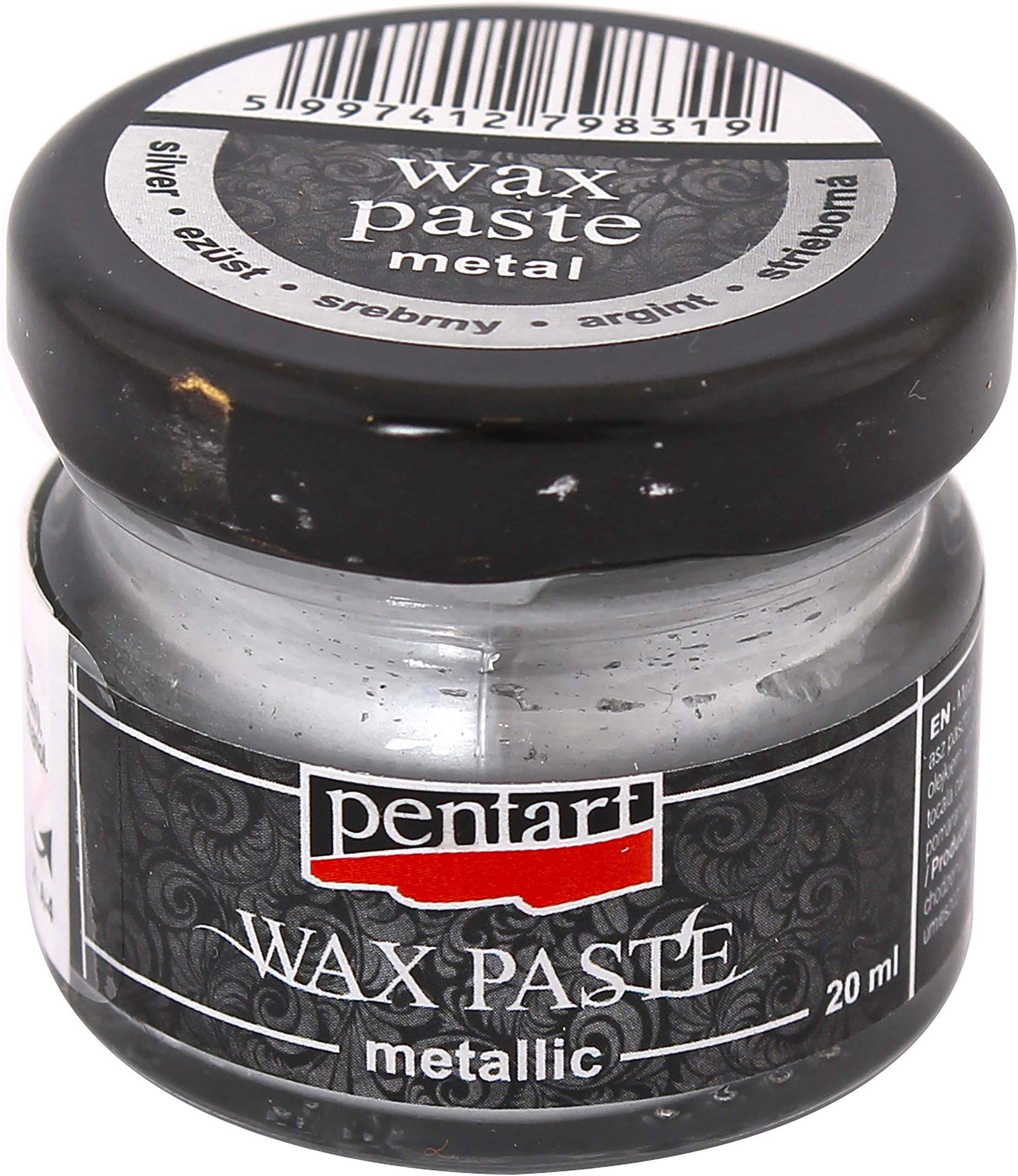 PentartWax Paste 20 ml metalic - SILVER