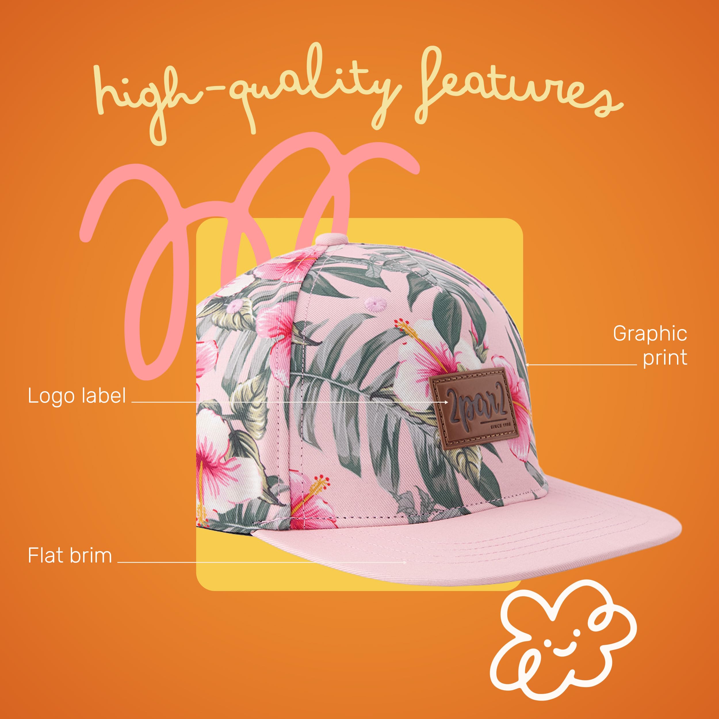 Deux par Deux Kids Unisex Cap - 3