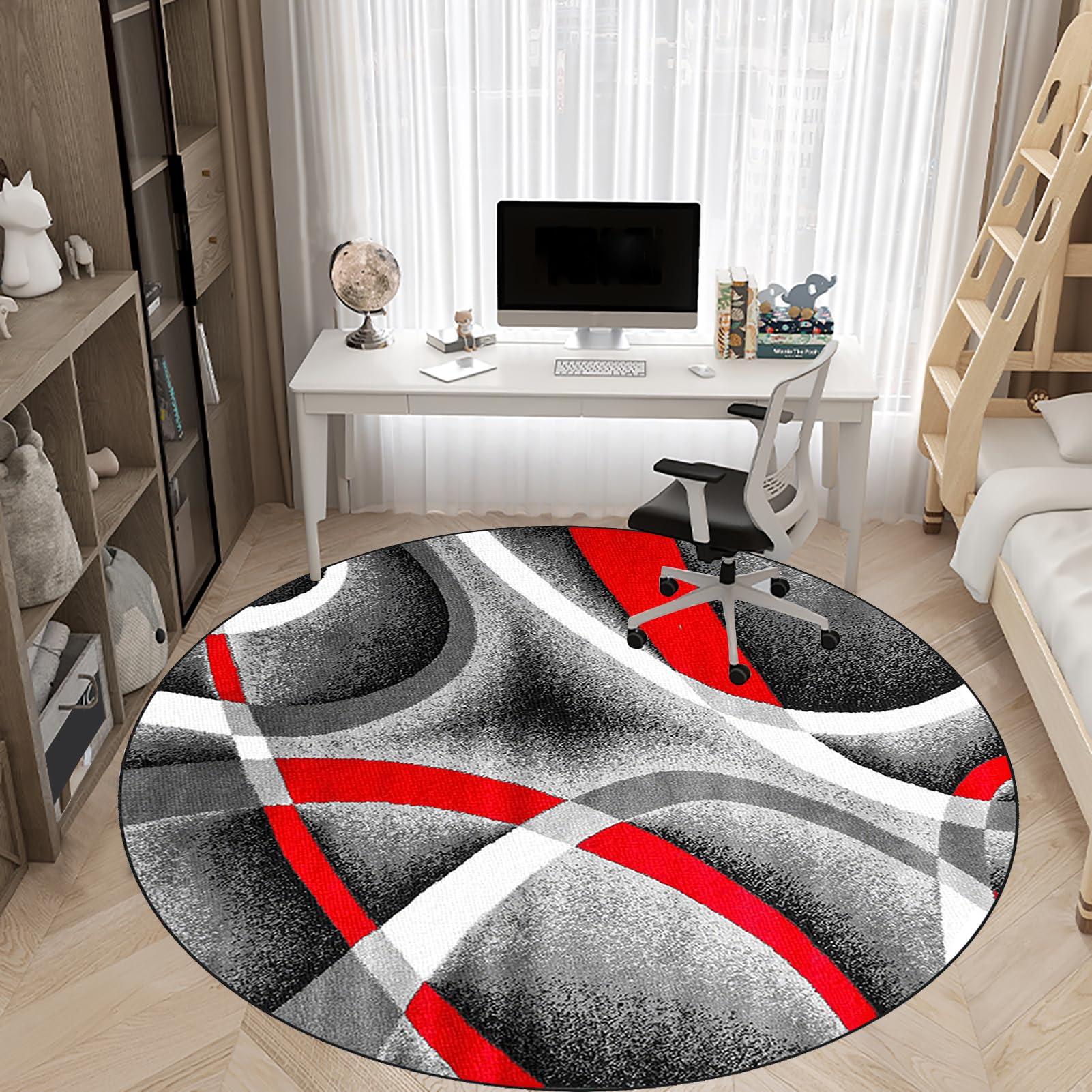 100 X 120 CM Tappeto Sedia Gaming Tappeto Sedia Ufficio Tappeto Sotto Sedia Rotelle Antiscivolo Tappeto Gaming Pavimento Per Pavimenti In Legno Duro Tappetino Protettivo Tappeto In Tela Chairmat - 3
