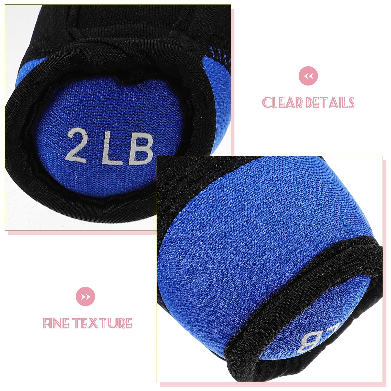 Manubri Morbidi Ergonomici Blu in Sbr e Sabbia di Ferro