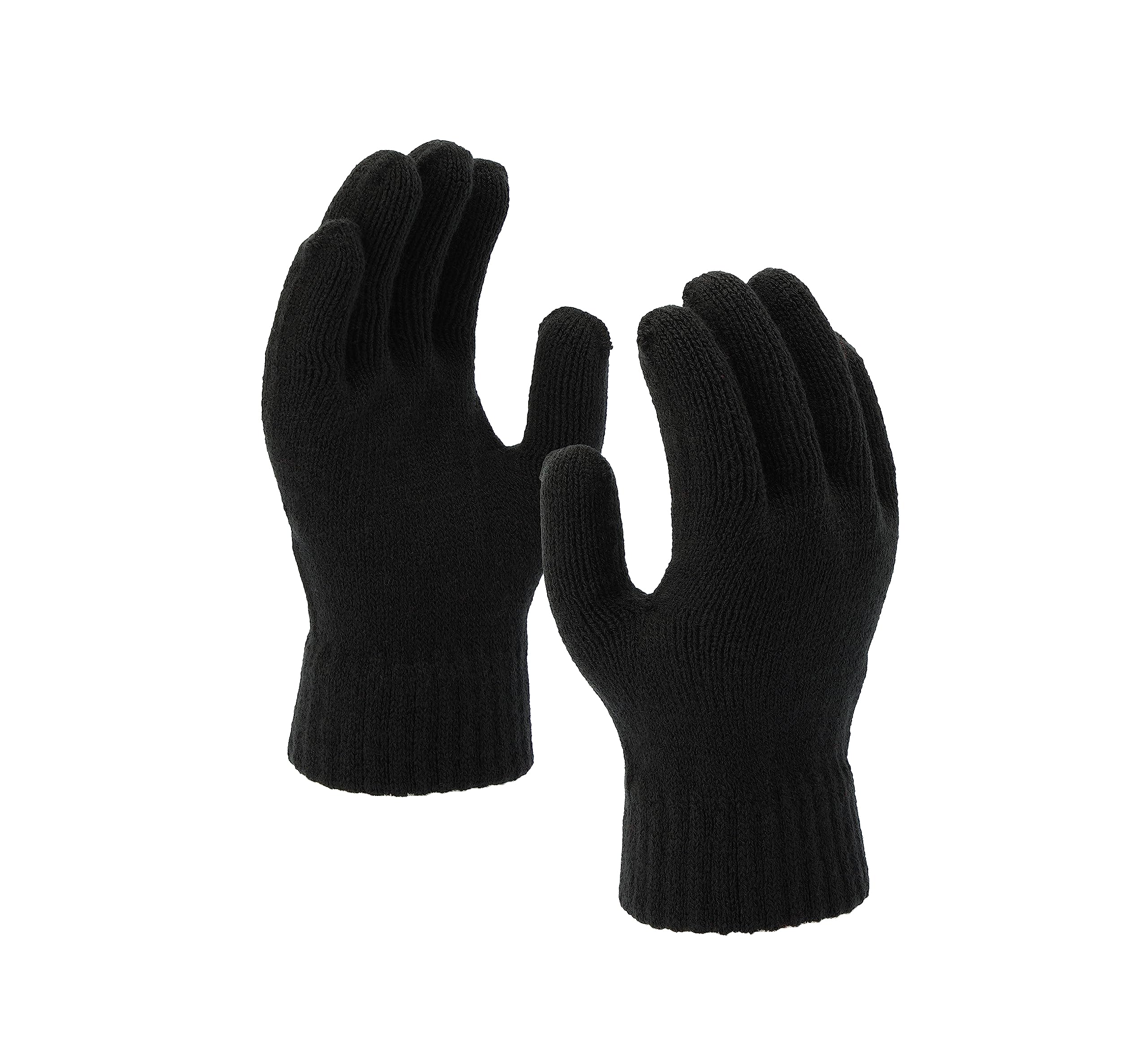 Tommy Hilfiger Men's Emboidered Flag Watch Cap and Glove Set