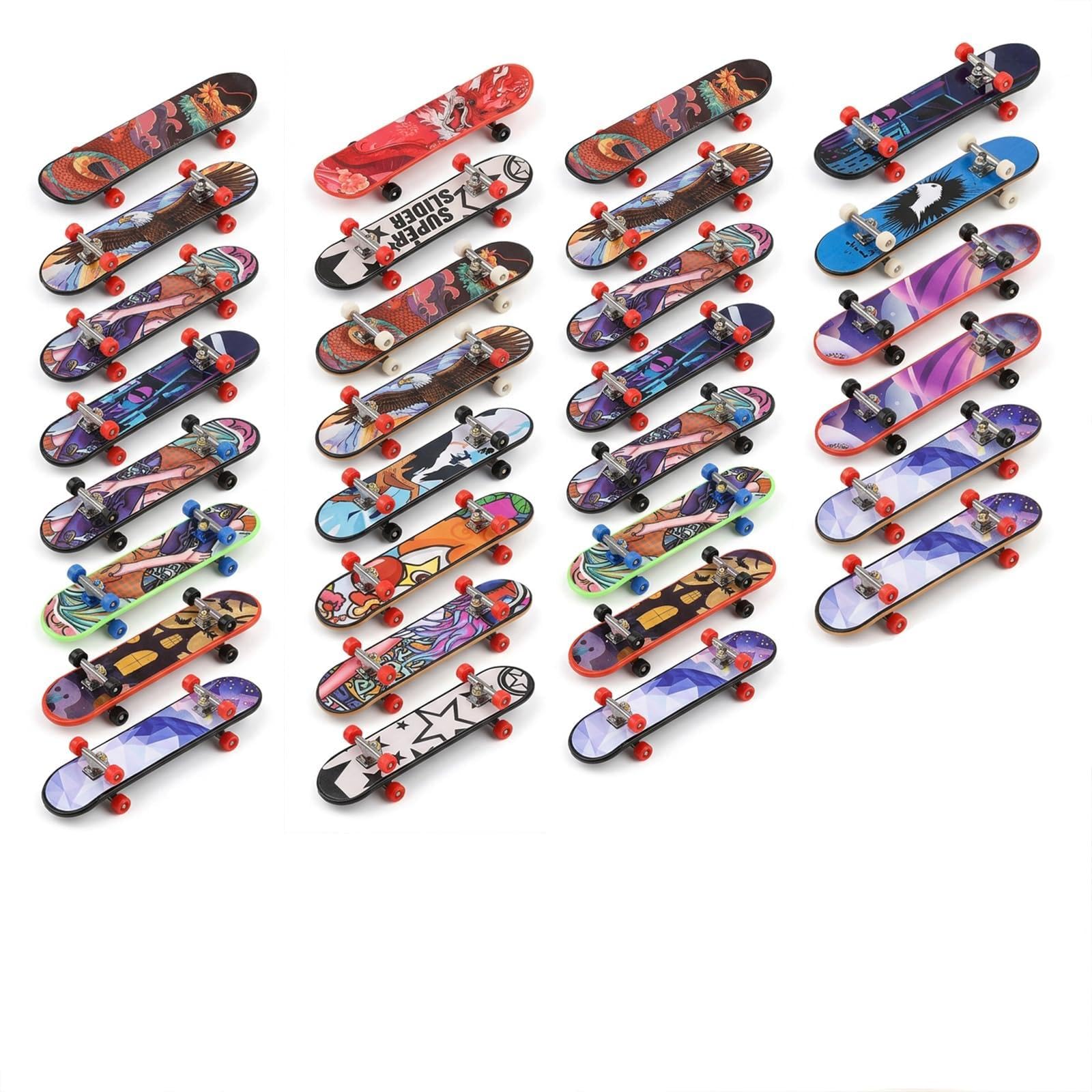 30 Finger Skateboards Mini Skateboard Fingerboard 9.4x3cm