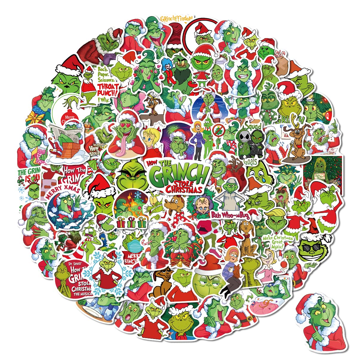 Buy Christmas Stickers 100 PCS Christmas Stickers for Oornaments
