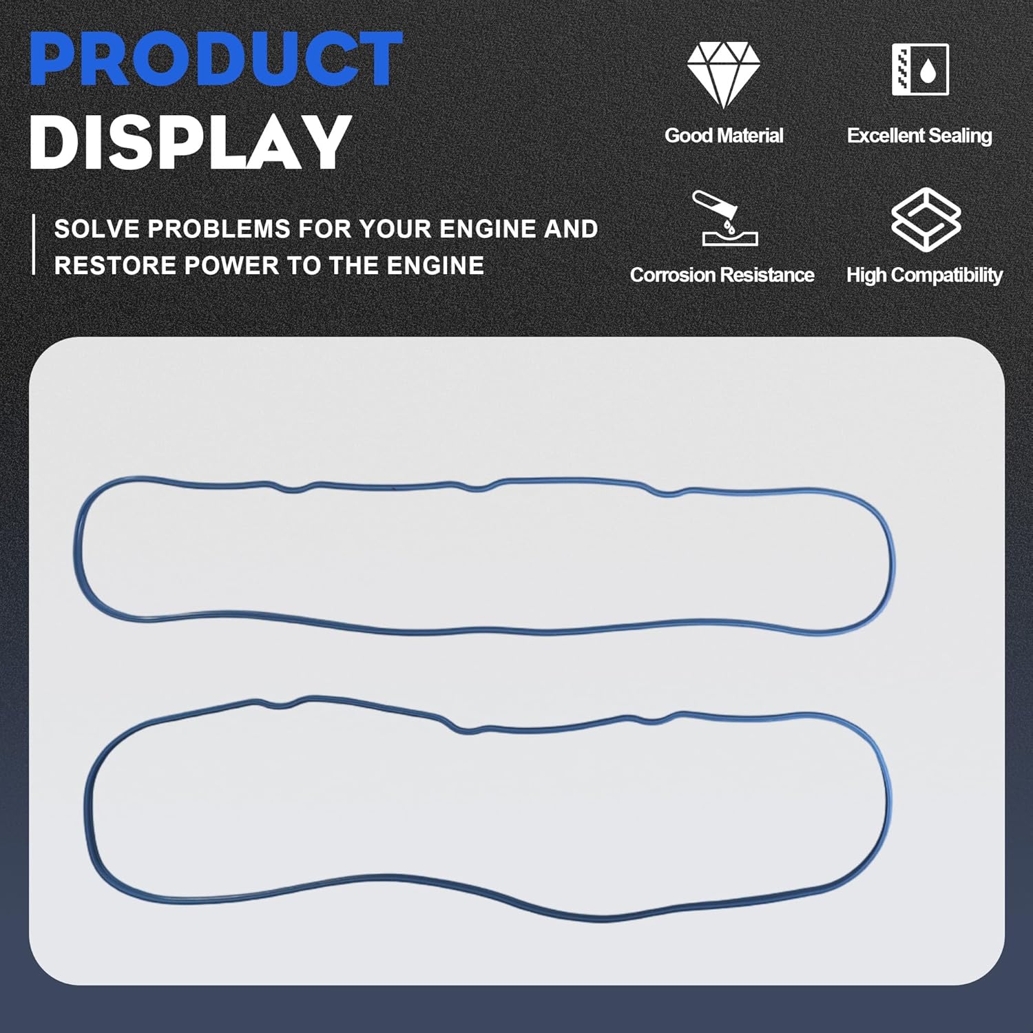 GEN 3 LS Gasket Set Fit for GM Chevrolet Engine LS1 LS6 LQ4 LQ9 4.8L 5.3L 5.7L 6.0L 1999-2010 BTR73450 12633904 12558177