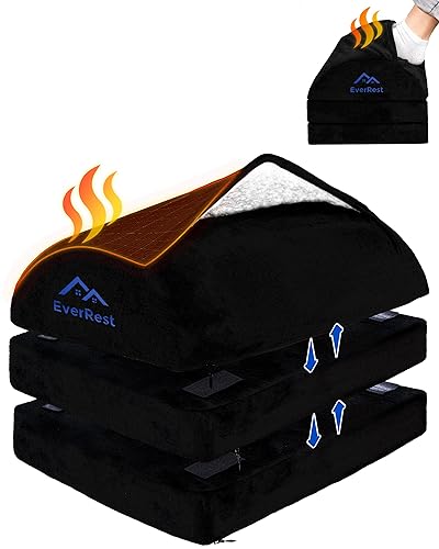 EverRest Under Desk Footrest for Office Use - Warmer Feet