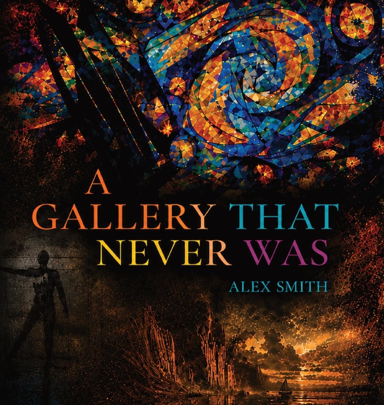 A Gallery That Never Was, le beau livre illustré aux reliures d'art cousues