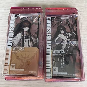 アークナイツ　W 通行認証 アークナイツ「6周年慶典シリーズ」通行認証48.0 アクリル