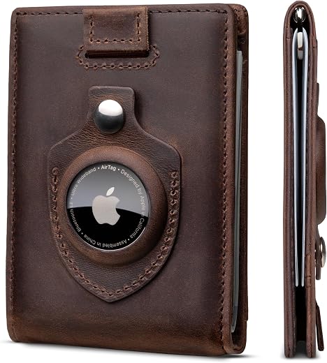 Slim Wallets With an AirTag Holder That Stay Pocketable