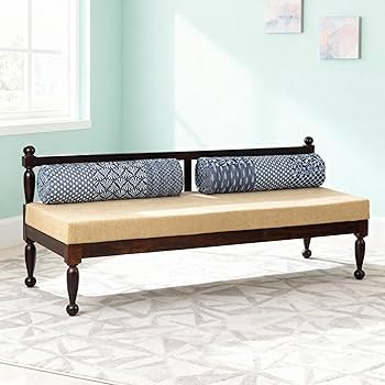 Ikiriya Daylesford Sheesham Wood Mid Century Diwan/Couch/Bench Ikiriya Daylesford Sheesham Wood Mid Century Diwan/Couch/Bench