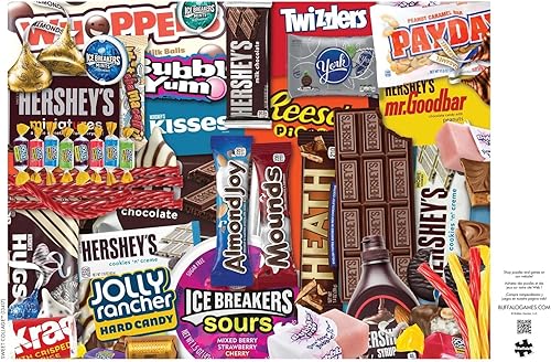 Miniatura 5 de Buffalo Games - Hershey - Hershey's Sweet Collage - Rompecabezas de 1000 piezas para adultos - Rompecabezas desafiante perfecto para noches de juego
