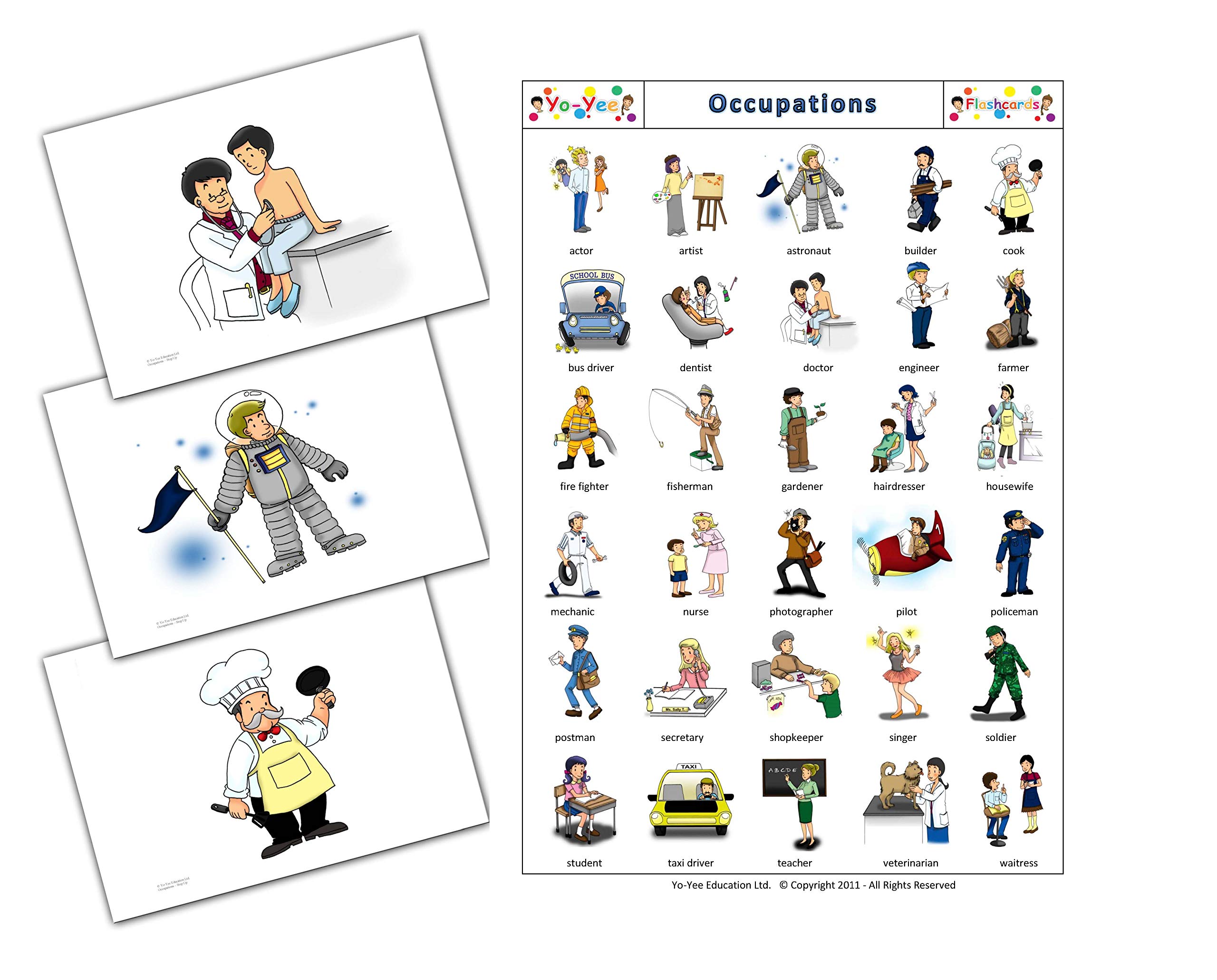 Step Up Fiches Flash pour enseigner aux élèves du Primaire - Fiches de vocabulaire pour Les Tout-Petits, Les Enfants et Les Adultes pour Le développement du langage