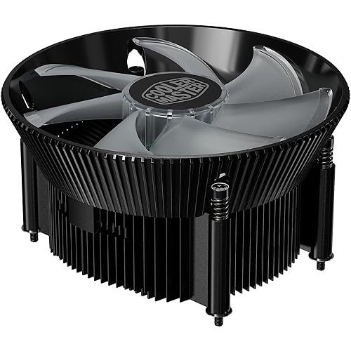 Miniatura 10 de Cooler Master i71C RGB para el enfriador de aire Intel CPU, aletas de aluminio negro anodizado