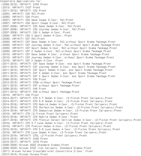 Miniatura 6 de R1 Concepts Kit de frenos y rotores delanteros  Pastillas de freno delanteras Rotores y pastillas de freno Pastillas y rotores de freno cerámicos