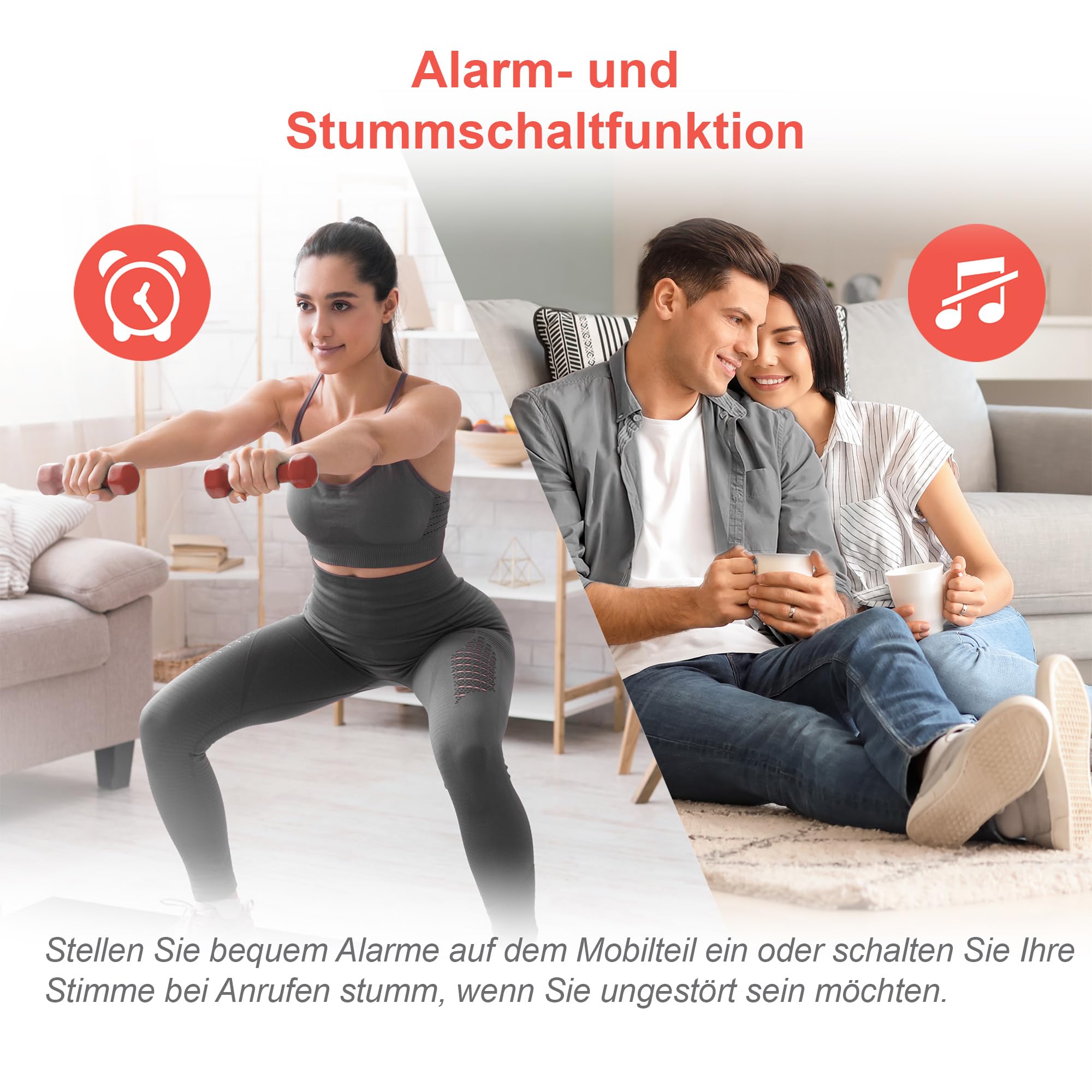 VTech LS1350 Retro-Design Telefon Schnurlos DECT Schnurlostelefon mit digitalem Anrufbeantworter, Anrufsperre, Freisprecheinrichtung und Wahlwiederholung, hintergrundbeleuchtetem Display und Tastatur