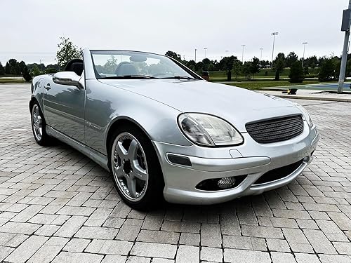 Miniatura 7 de iJDMTOY Kit de luz de marcador lateral de parachoques de lente ahumada 36-SMD ámbar Full LED compatible con Mercedes-Benz SLK CLK 1998-2004,