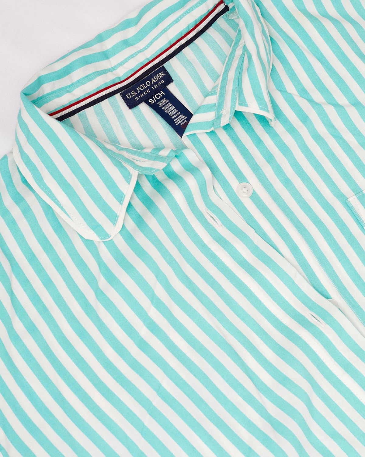 U.S. Polo Assn. Women's Sleep Shirt 2-Pack, Button Nightgown Valentines Gifts for Her - Image 3