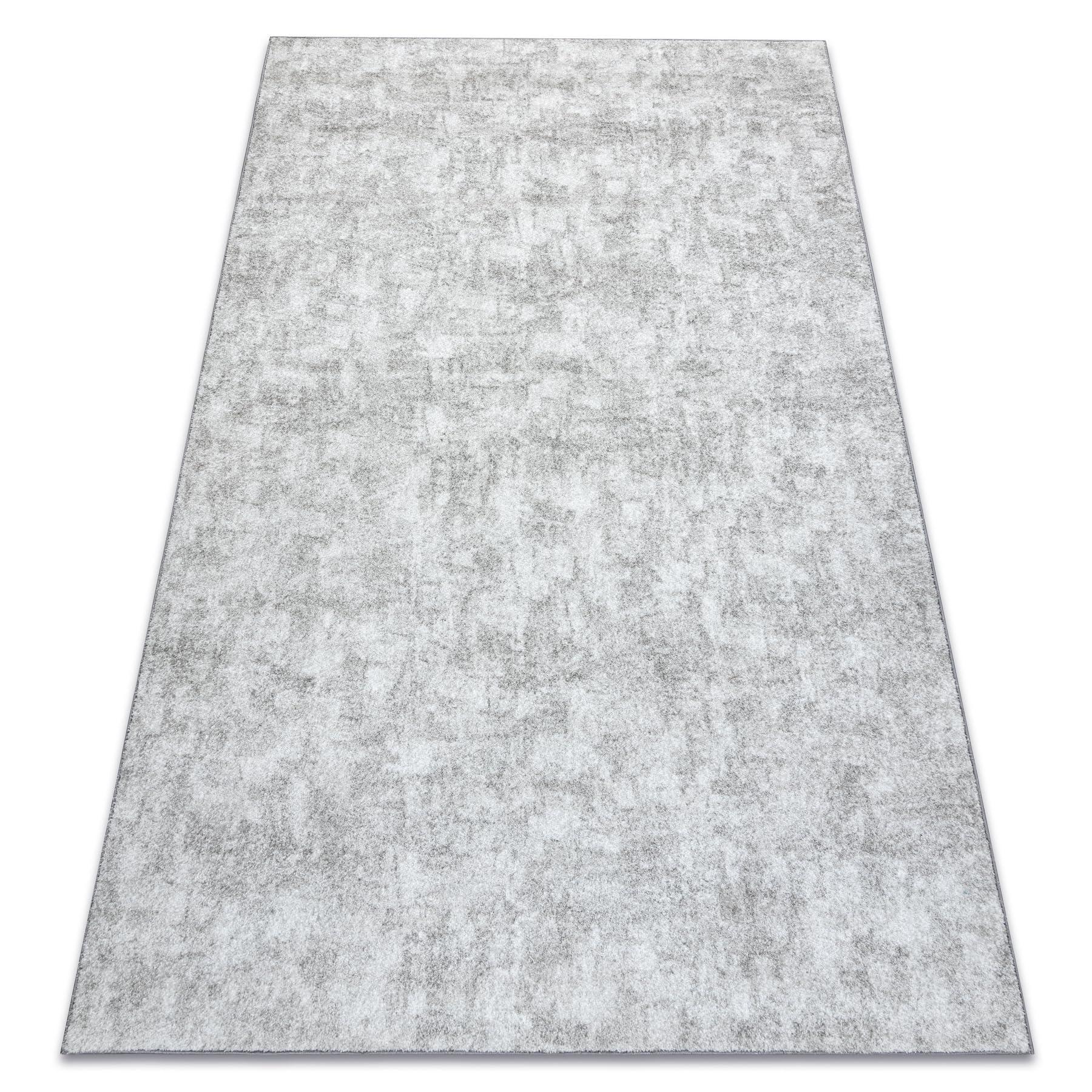 Tapis de salon Pozzolana argenté 250x400 pour grand dressing moderne