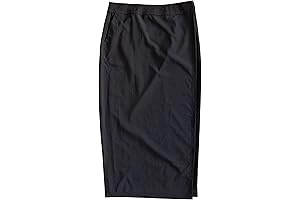 Women's Swimsuit Cover Up Length 3 Hawaii Length Quick Dry Wrap Skirt for Beach Travel