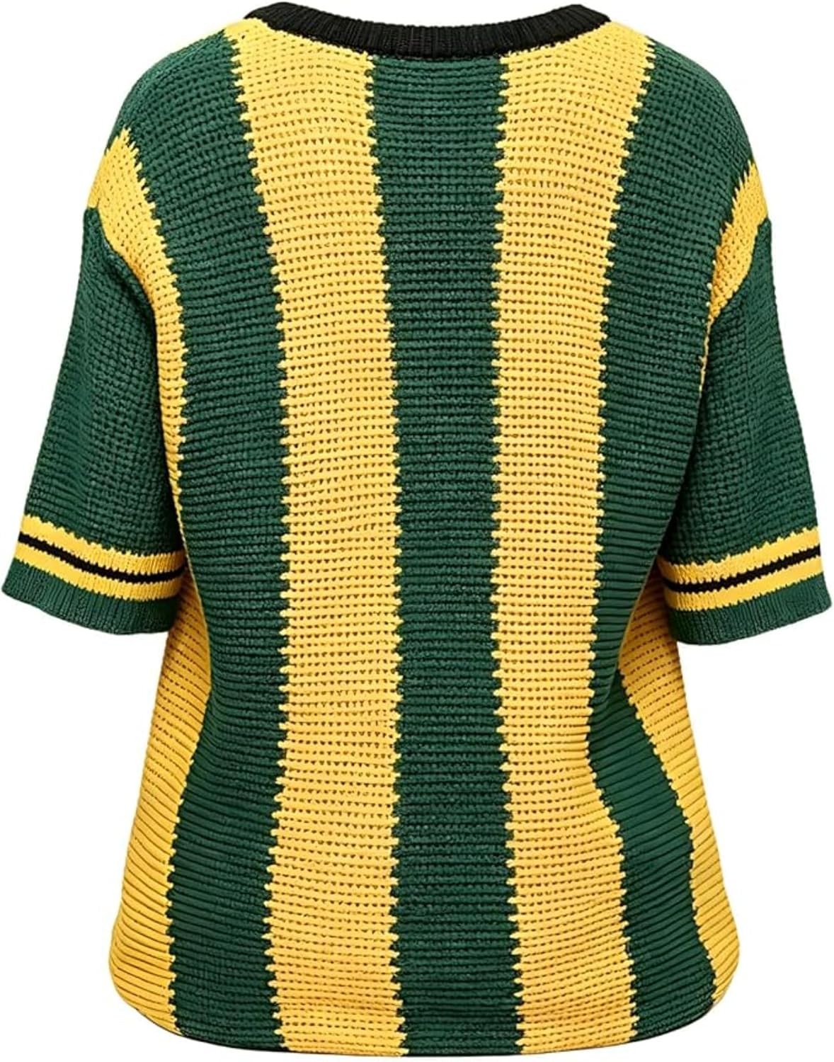 Women's Jersey Shirts Oversized Crochet Graphic Going Out Tops Crew Neck Short Sleeve Pullovers