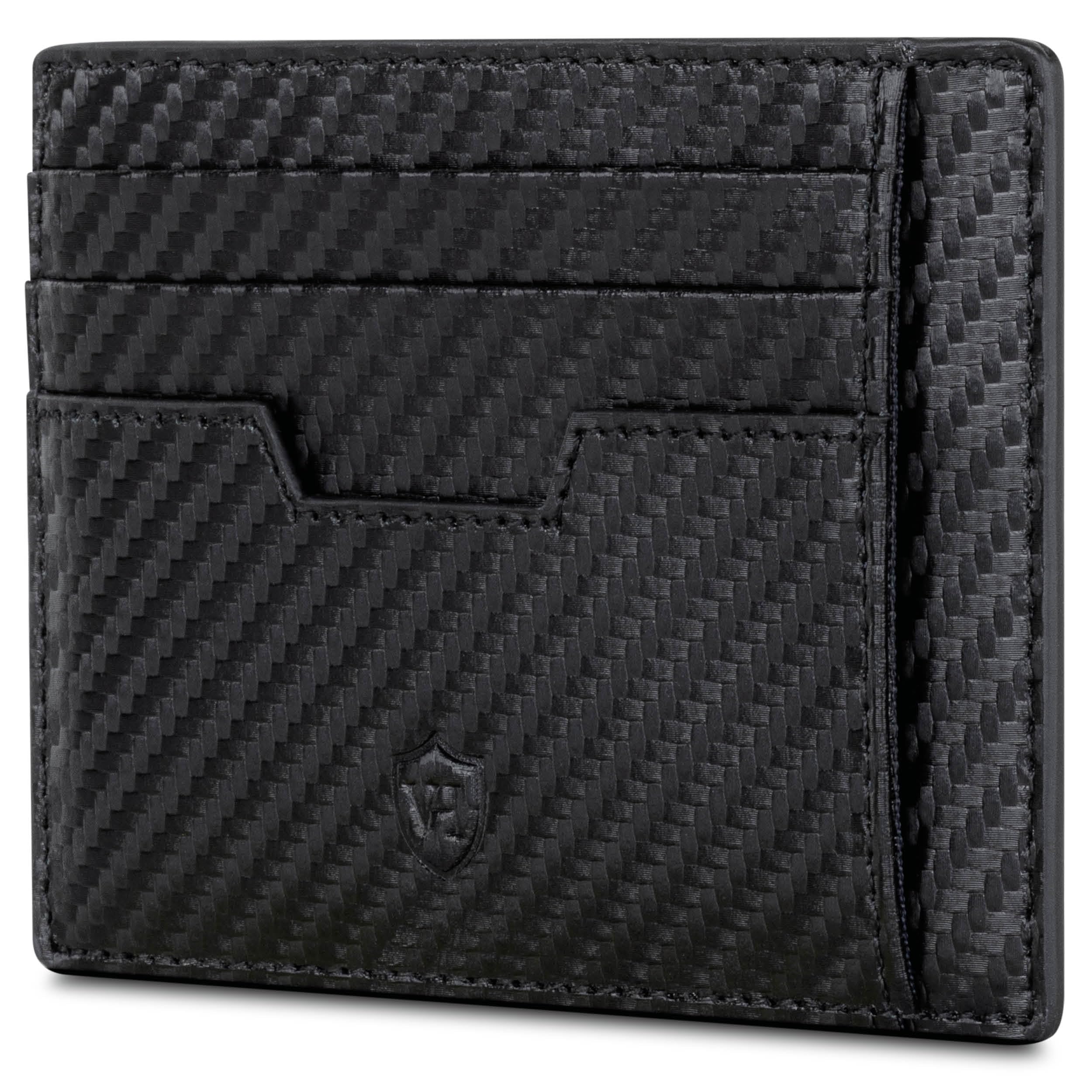 VON HEESEN Echtleder RFID Kartenetui aus Nappa-Leder - 9 Fächer - Querformat Kreditkartenetui für Damen & Herren