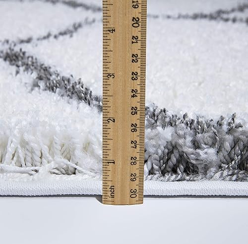 Miniatura 4 de Elegant Comfort Lujoso más suave, colección Shaggy - Alfombras de interior modernas, esponjosas y esponjosas para sala de estar, dormitorio de