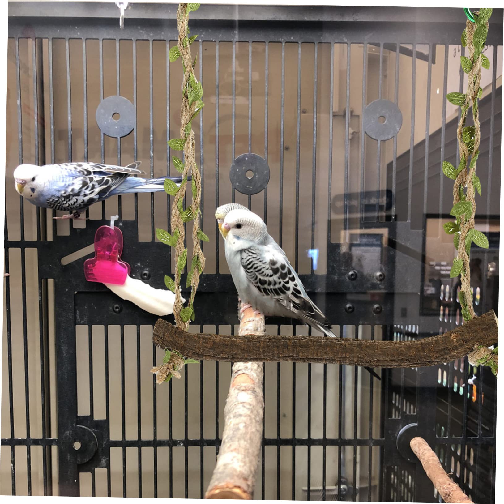 Yardwe 5stücke Parakeet Schaukelspielzeug Für Papageien Natürliche Vogelspielzeug Perch Für Käfige Für Wellensittiche Und Kleine Vögel Fördert Spiel Und